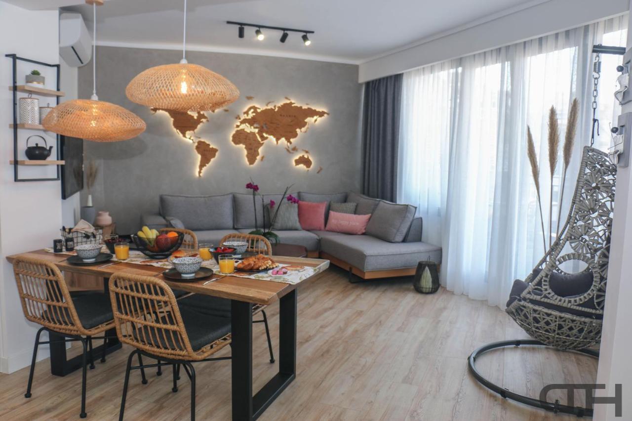 Luxury 80M2 Apartment With Balcony Downtown Thessaloniki Buitenkant foto