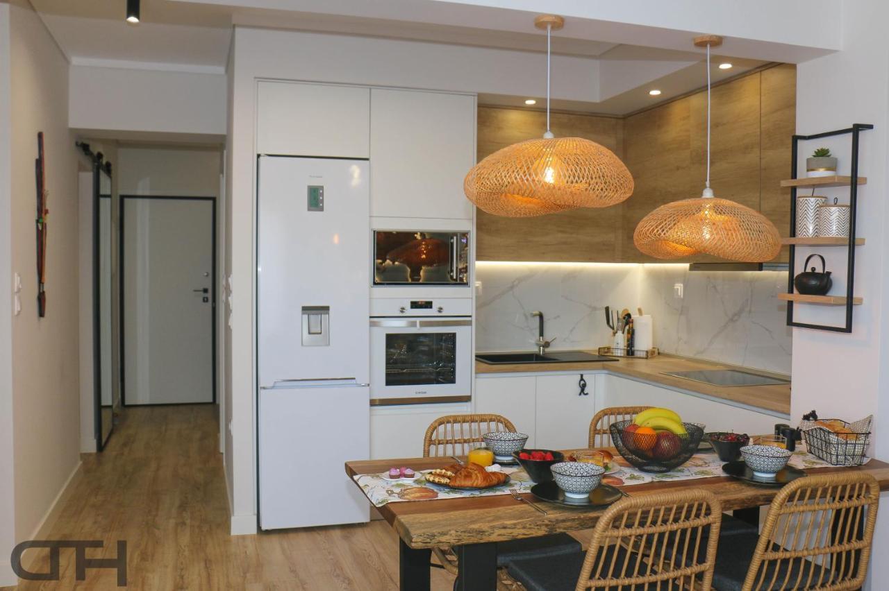 Luxury 80M2 Apartment With Balcony Downtown Thessaloniki Buitenkant foto