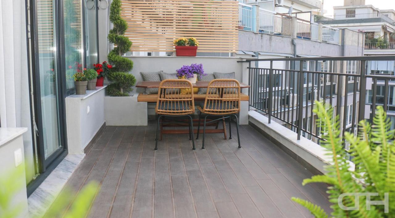 Luxury 80M2 Apartment With Balcony Downtown Thessaloniki Buitenkant foto