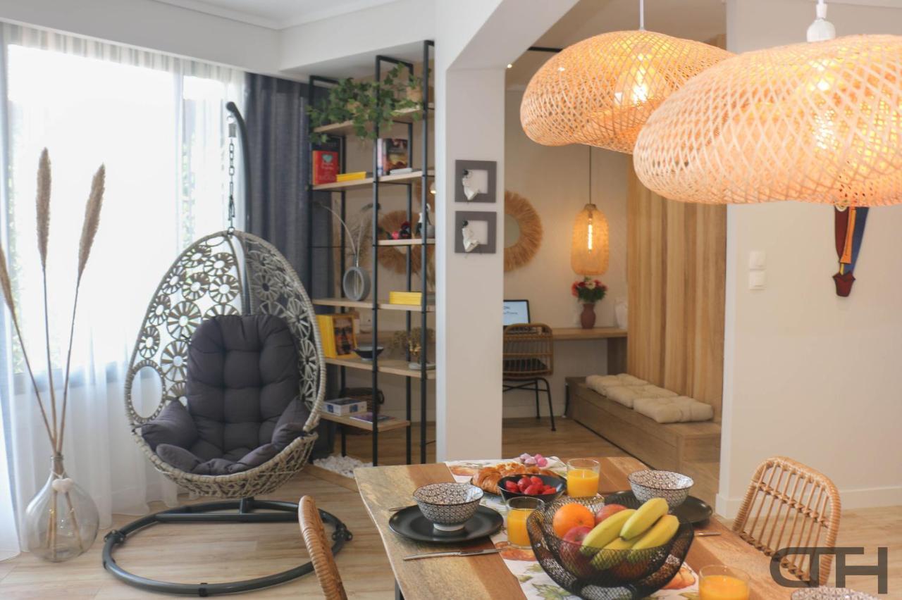 Luxury 80M2 Apartment With Balcony Downtown Thessaloniki Buitenkant foto