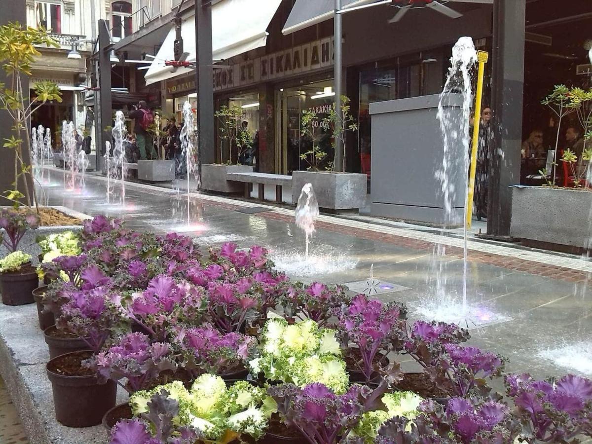 Luxury 80M2 Apartment With Balcony Downtown Thessaloniki Buitenkant foto